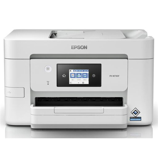 エプソン A4対応カラーインクジェット複合機/4色顔料/カラー21PPM・モノクロ35PPM/有線・無線LAN/Wi-FiDirect/2.7型タッチパネル PX-M730F エプソン A4対応カラーインクジェット複合機/4色顔料/カラー21PPM・モノクロ35PPM/有線・無線LAN/Wi-FiDirect/2.7型タッチパネル PX-M730F