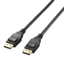 エレコム DisplayPortケーブル/Ver1.2a/2.0m/ブラック CAC-DP1220BK(2)