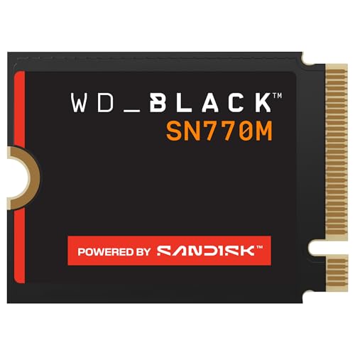 WDS200T3X0G [WD_BLACK SN770M NVMe SSD（2TB M.2(2230) PCIe Gen4 x4 NVMe 1200TBW 5年）]