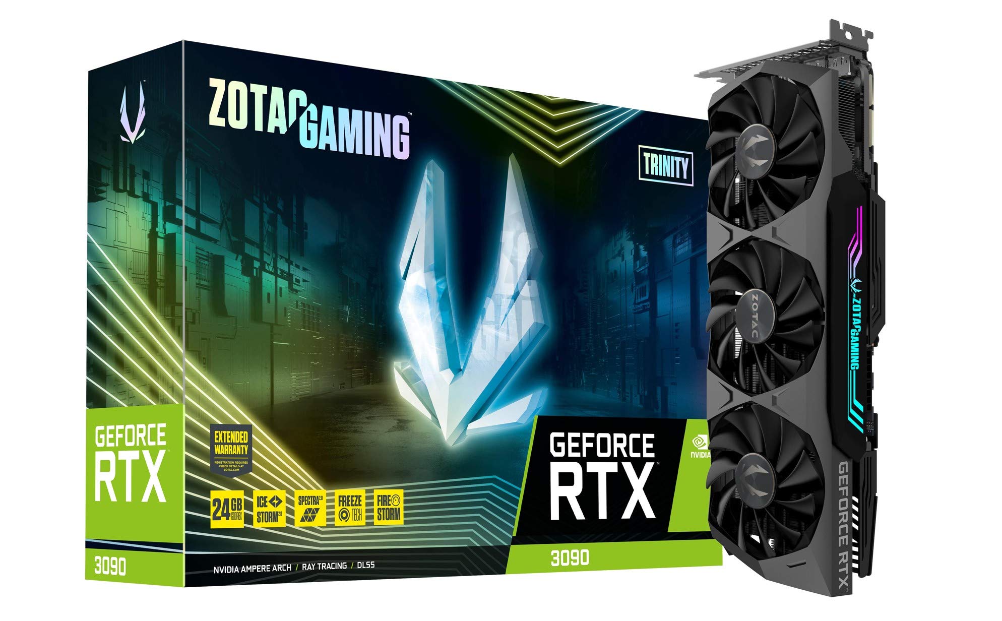 ZOTAC GAMING GeForce RTX 3090 Trinity グラフィックスボード ZT-A30900D-10P VD7349