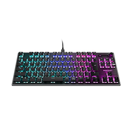 ROCCAT Vulcan TKL コンパクトメカニカル RGB USB ゲーミングキーボード JP 日本語配列モデル 静音 リ..