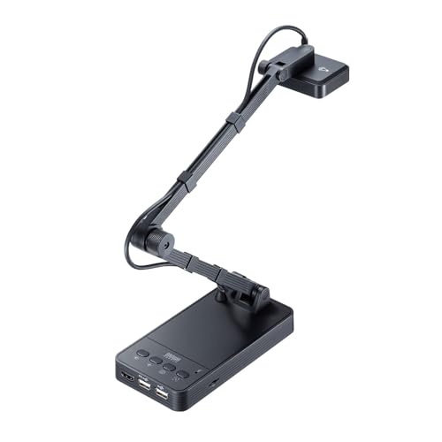 サンワサプライ USB書画カメラ（HDMI出力機能付き） CMS-V58BK