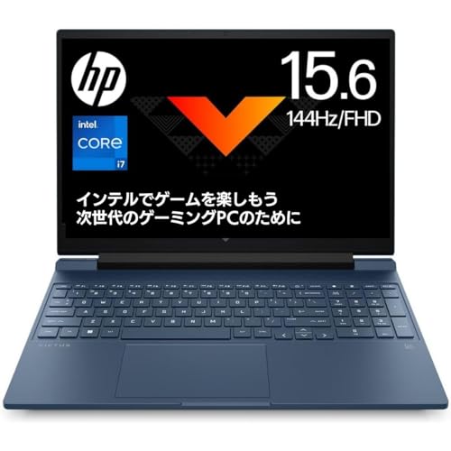 HP Ρȥѥ ߥPC NVIDIA GeForce RTX 3050 Ti Laptop եå 144 Hz Victus by HP 15-fa0001TX 15.6 ƥ Core i7 16GB 512GB SSD եHD Windows11 Home ѥեޥ󥹥֥롼 (:77Q68PA-AAAA)