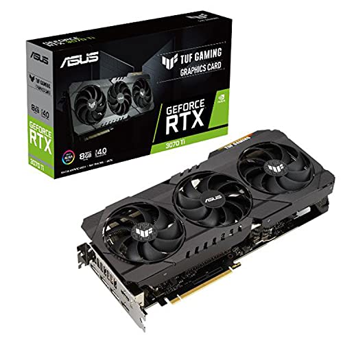 ASUSTek NVIDIA GeForce RTX 3070 Ti ܥӥǥ OC/PCIe 4.0 / 8GB GDDR6X / HDMI 2.1 / DisplayPort 1.4a / 2.7-slot TUF-RTX3070TI-8G-GAMING