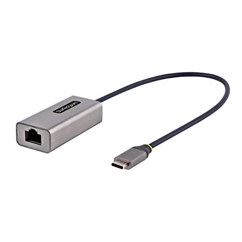 スターテック StarTech.com USB有線LANアダプター/USB Type-C - RJ45/USB 3.2 Gen1/ギガビットイーサネット/ドライバーインストール不要/30cmケーブル/ノートパソコン用 USB-C ネットワーク 変換 コネクター US1GC30B2