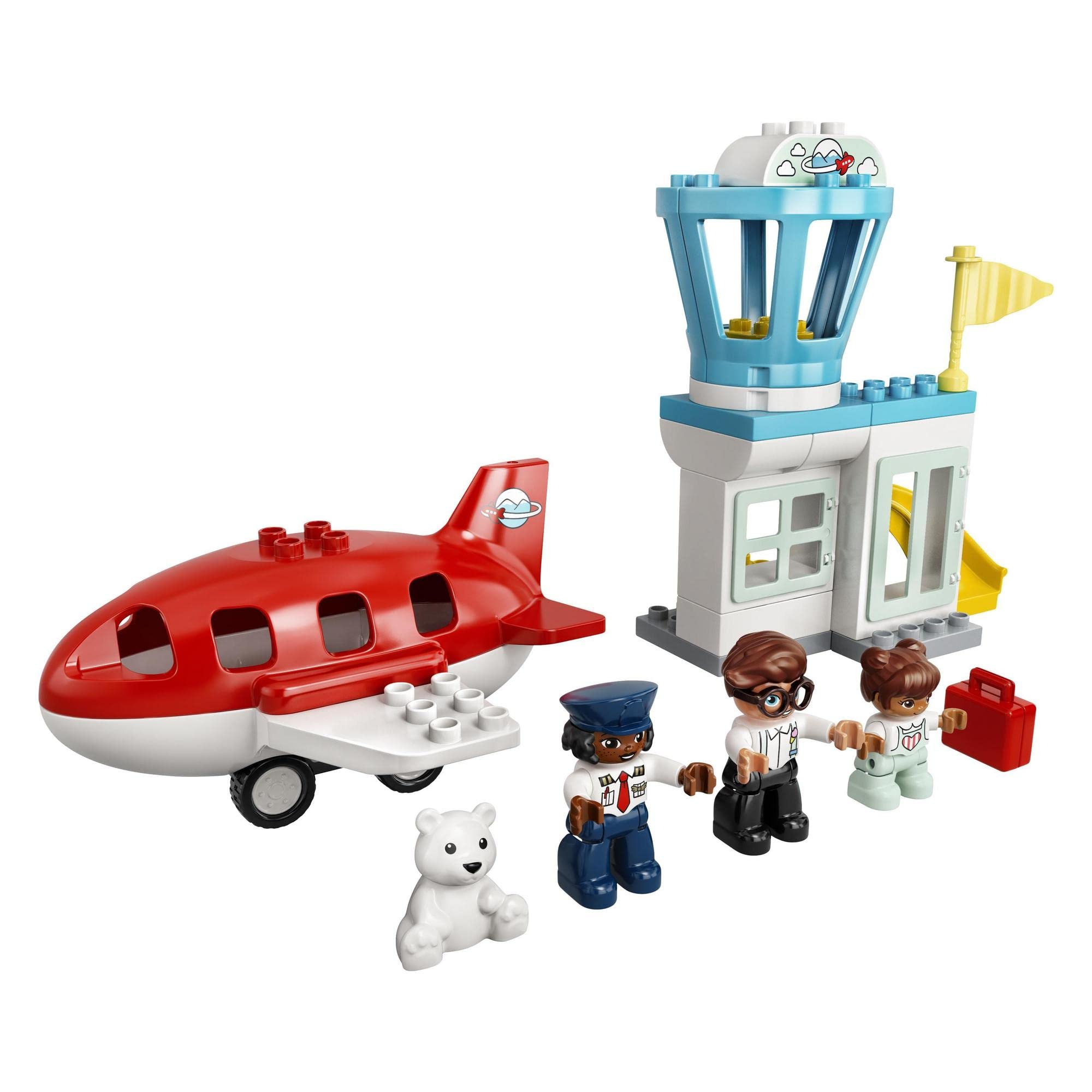 レゴ(LEGO) デュプロ デュプロのまち ひこうきと ひこうじょう 10961 おもちゃ 飛行機 ひこうき 男の子 女の子 2歳以上
