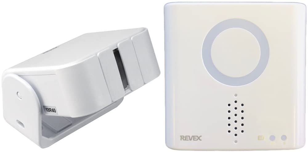 リーベックス(Revex) ワイヤレス チャイム インターホン XPNシリーズ 送受信機セット 防雨型人感センサー 増設用 防犯 介護 チャイム音は64種類 XPN750A