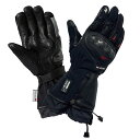 山城(yamashiro) IDEAL アイディール バイク用 電熱グローブ 秋冬モデル ID-203 HEAT3 ヒート3 ブラック Mサイズ ID203BK/M