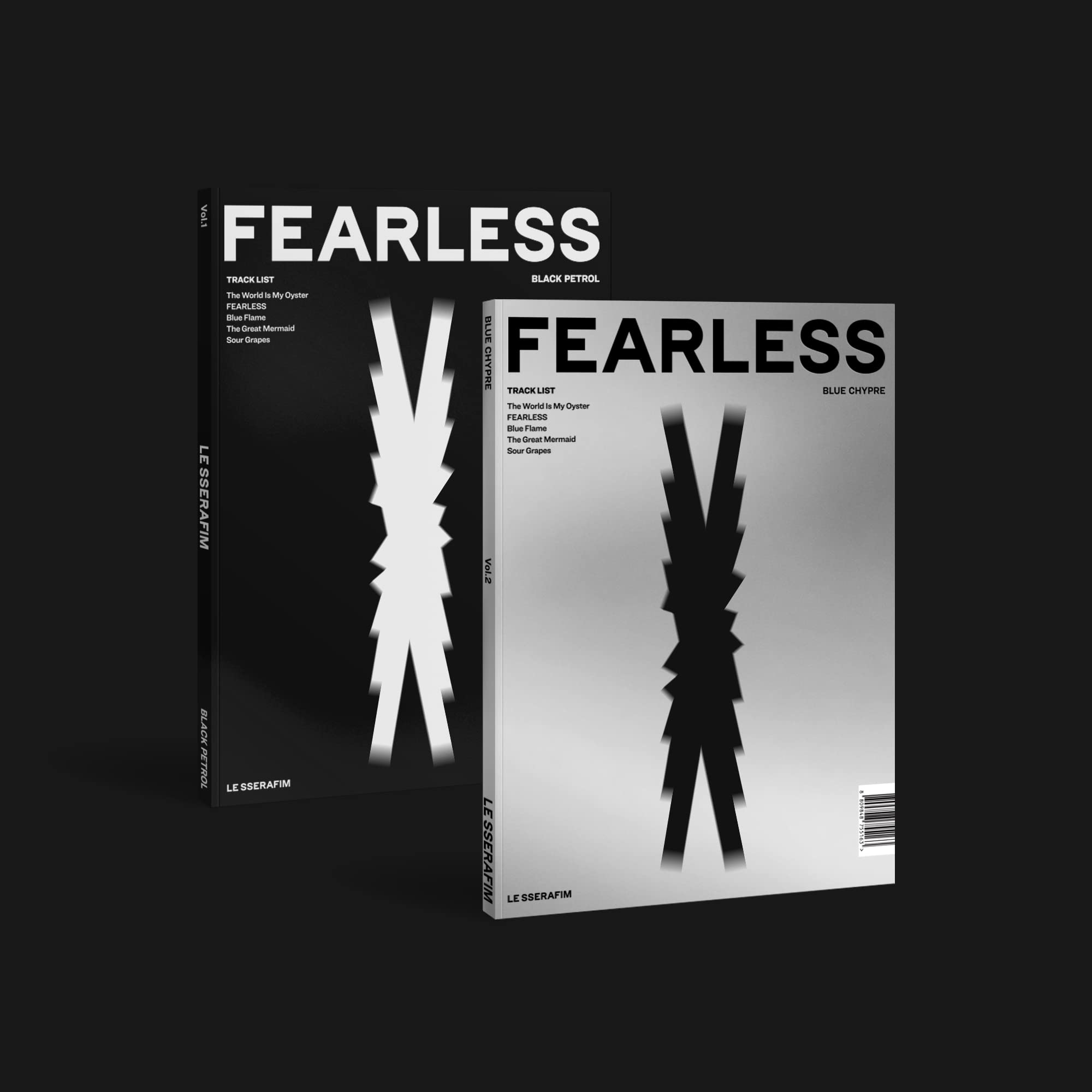 LE SSERAFIM 1st ミニアルバム - FEARLESS (ランダムバージョン)