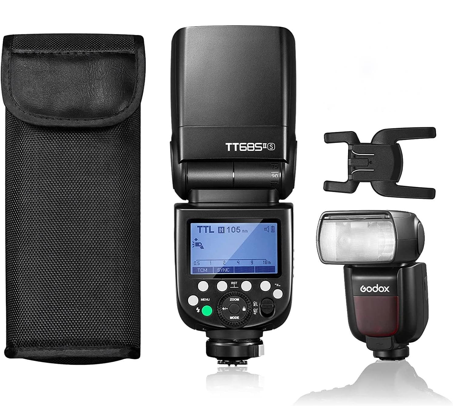 Godox正規代理店GODOX TT685II-S フラッシュストロポ 2.4G HSS 1 / 8000S TTL GN60 330フルパワーポップ TCMインスタント変換 クイックリリースロック Sonyカメラ用フラッシュスピードライト