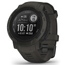 ガーミン(GARMIN) Instinct 2 Graphite 直径45mm Suica対応 タフネスアウトドア GPS ウォッチ 日本正規品
