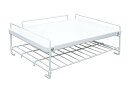 HEIAN SHINDO レンジ上ラック 耐熱収納棚 2段 ホワイト 耐荷重上段7kg下段3kg RD-1 平安伸銅工業