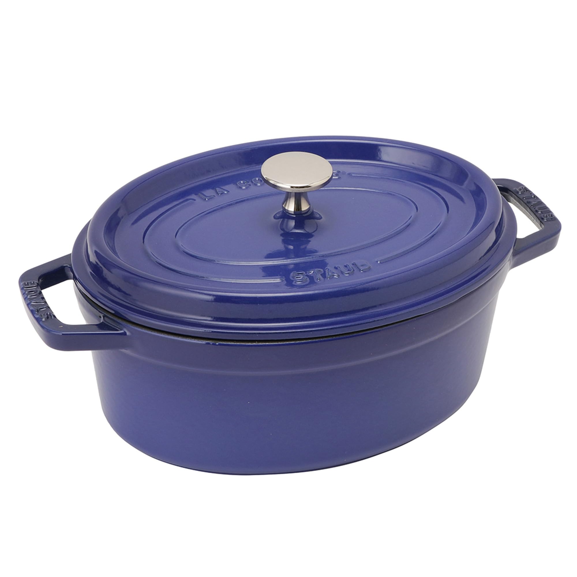 鋳物ホーロー鍋 staub ストウブ ピコ・ココット オーバル 23cm ロイヤルブルー 両手 鋳物 ホーロー 鍋 オーブン可