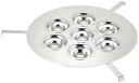 遠藤商事 業務用 黄味取り器 7連 18-8ステンレス 日本製 BKM0701