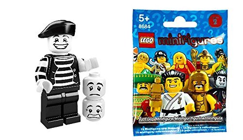 レゴ (LEGO) ミニフィギュア シリーズ2 パントマイマー Mime (Minifigure Series2) 8684-9