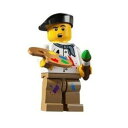 レゴ(LEGO) ミニフィギュア シリーズ4 画家 (Minifigure Series4) 8804-14