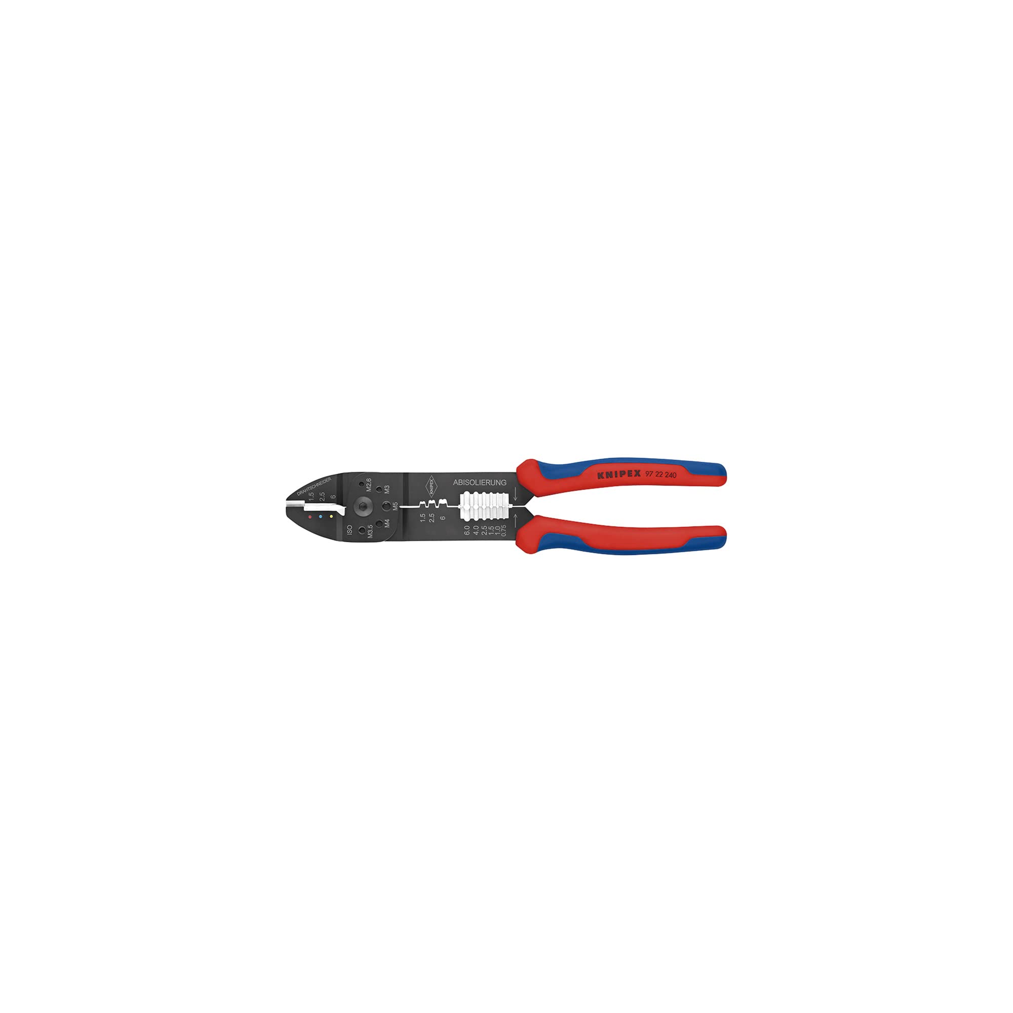 クニペックス KNIPEX 9722-240 クリンピングプライヤー (SB) 黒