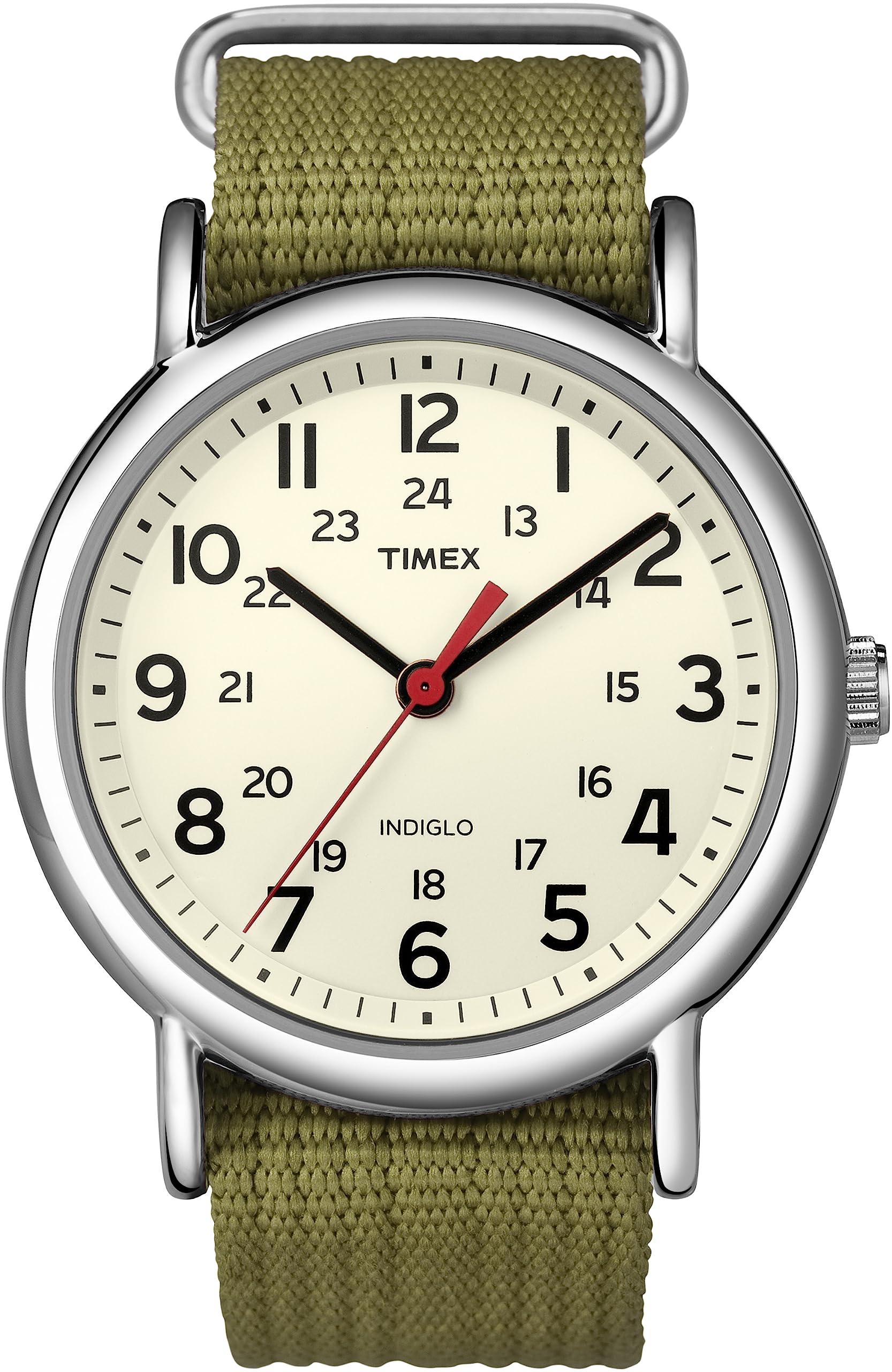 [タイメックス]TIMEX ユニセックス(大人) ウィークエンダー セントラルパーク クリーム×オリーブ T2N651 正規輸入品