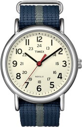 [タイメックス]TIMEX ウィークエンダー セントラルパーク クリーム×ネイビー/グレー T2N654 正規輸入品