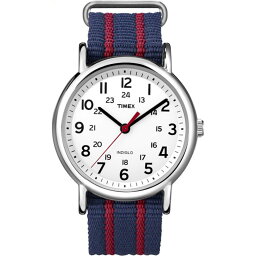 [タイメックス]TIMEX ウィークエンダー セントラルパーク ホワイト×ネイビー/レッド T2N747 正規輸入品