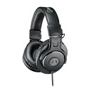 オーディオテクニカ ATH-M30x プロフェッショナル モニターヘッドホン 有線 モニター/ミキシング/密閉型/折り畳み式/ケーブル長3.0m/国内正規品ブラ...