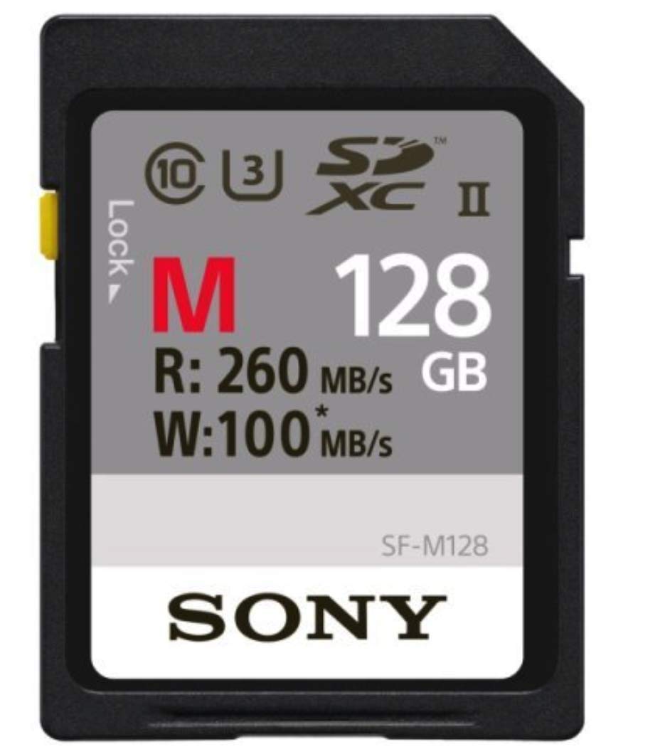 Sony SDXC 128GB UHS-II 260MB/s 4K対応 U3 Class10 SF-M128 ソニー [並行輸入品]