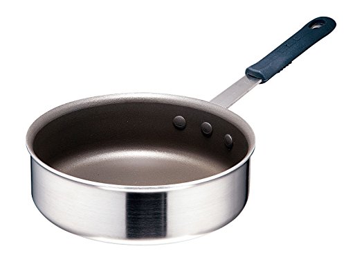 遠藤商事 業務用 IHセレクト 浅型片手鍋 18cm 2層構造 IH対応 AKTF902