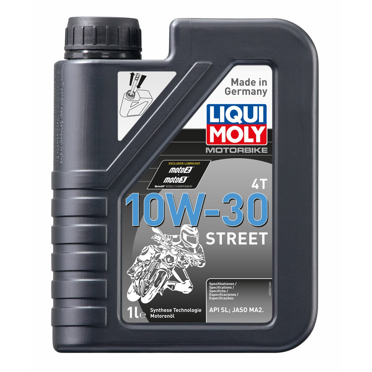 LIQUI MOLY 2֎ԗp GWIC Street f 10W-30 1L 1754 L