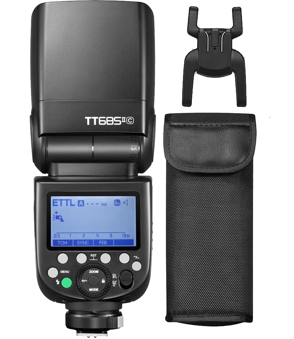 正規品 技適マーク付き日本語説明書付GODOX Thinklite TT685II-C TTL 2.4G 無線ラジオシステム マスターとスレーブ スピードライト 懐中電灯 ストロボ Canon EOS 650D 600D 550D 500D 5D Mark III適用 [並行輸入品]