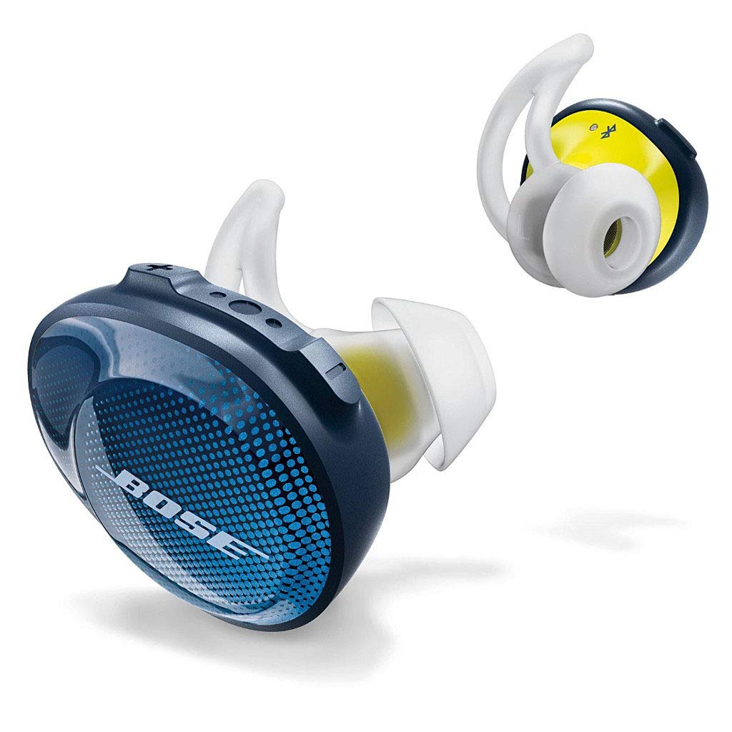 Bose SoundSport Free wireless headphones, Midnight Blue / Citron 並行輸入品