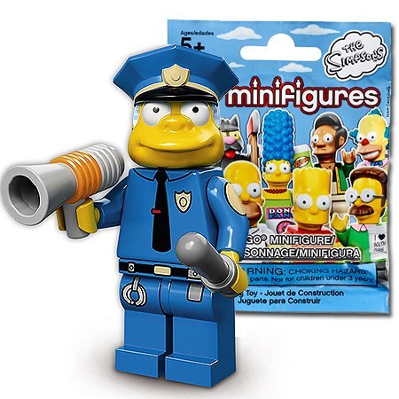 쥴LEGO ߥ˥ե奢 ץ ꡼1 ĹLEGO Minifigures The Simpsons Series1 Chief Wiggum 71005-15