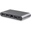 StarTech.com USB Type-C接続マルチアダプタ 4KデュアルDP対応 Windows対応 2x USB-A 100W USB PD 3.0 DK30C2DAGPD