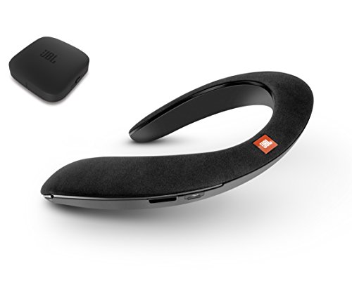 JBL SoundGear BTA ウェアラブルネックスピーカー ワイヤレスオーディオトランスミッター付き Bluetooth/apt-X対応/31mm径スピーカー4基搭載 ブラック/JBLSOUNDGEARBABLK国内正規品