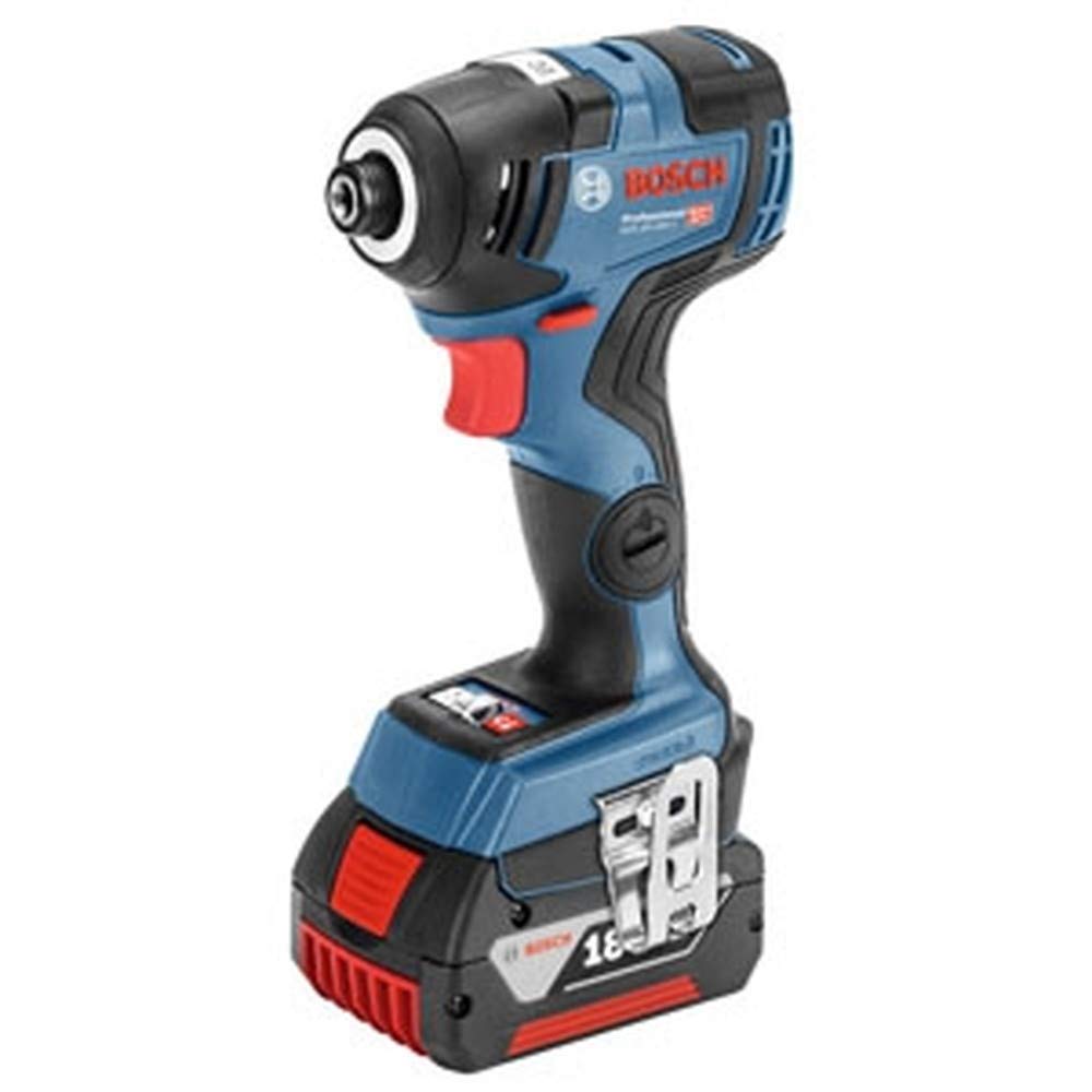 Bosch Professional(ボッシュ) 18V コードレスインパクトドライバー (6.0Ahバッテリー2個・充電器・キャリングケース付) GDR18V-200C6