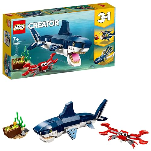 レゴ(LEGO) クリエイター 深海生物 31088 おもちゃ ブロック プレゼント 動物 どうぶつ 海 男の子 女の子 7歳以上