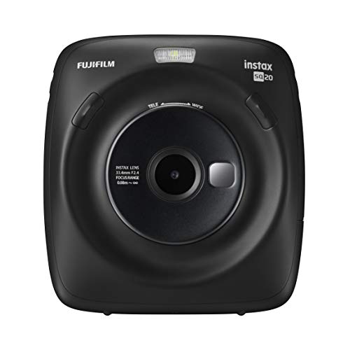 富士フイルム(FUJIFILM) ハイブリッドインスタントカメラ instax SQUARE SQ20 マットブラック INS SQ 20 BLACK