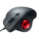 サンワサプライ(Sanwa Supply) 有線トラックボール 静音 3ボタン 光学式 MA-TB128BK(2)