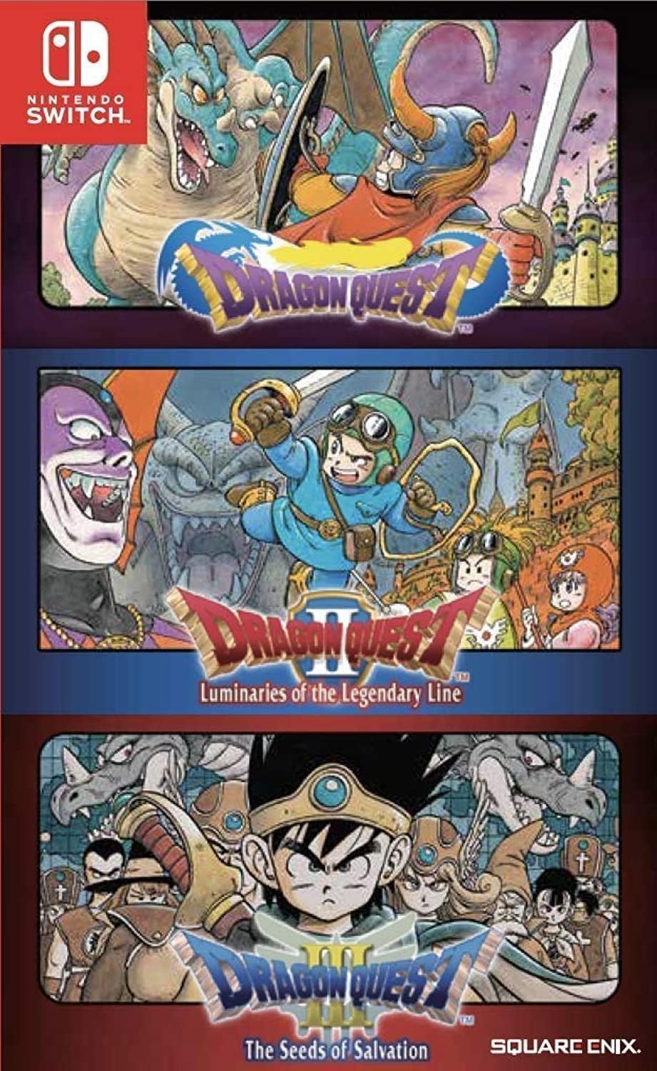 Dragon Quest I, II III (1, 2 3) Collection (輸入版:アジア) – Switch