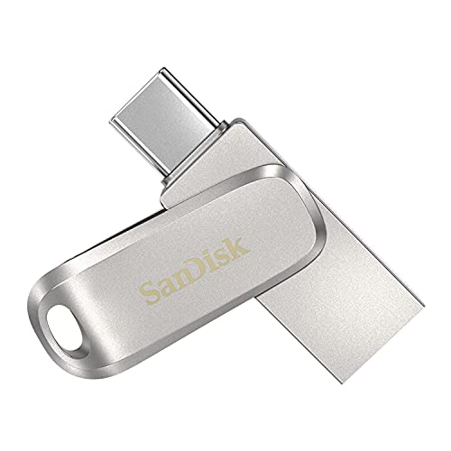SanDisk 256GB Ultra Dual Drive Luxe USB Type-C to SDDDC4-256G-G46 SanDisk 256GB Ultra Dual Drive Luxe USB Type-C to SDDDC4-256G-G46