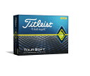 TITLEIST(タイトリスト) TOUR SOFT ゴルフボール ユニセックス T4112S-J イエロー