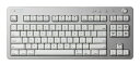 REALFORCE R3 キーボード ハイブリッド テンキーレス 45g Mac用配列 英語配列 ライトシルバースーパーホワイト R3HH21