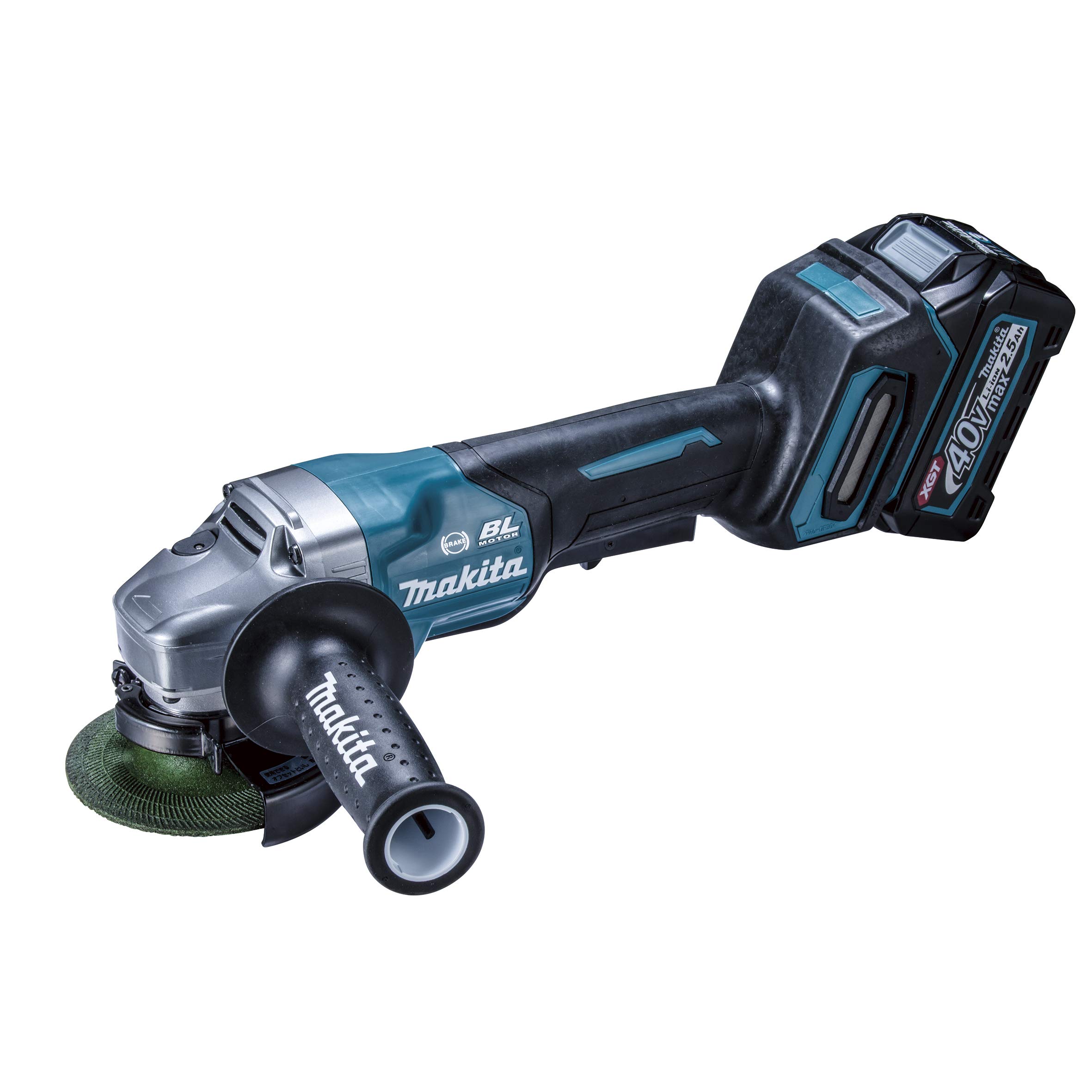 マキタ(Makita) 40Vmax 100mm充電式ディスクグラインダ 2.5Ah バッテリ2本・充電器・ケース付 GA009GRDX