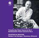 チャイコフスキー : ピアノ協奏曲第1番ラフマニノフ:ピアノ協奏曲第2番 / スヴャトスラフ リヒテル ヘルベルト フォン カラヤン スタニスワフ ヴィスロツキ (Tchaikovsky : Piano Concerto No.1 Rachmaninov : Piano Concerto No.2 / Sviatoslav Richter, Herbert von