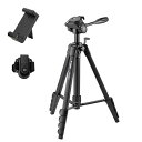 Velbon (ベルボン) ファミリー三脚 EX-650 II AZ 5段 レバーロック 全高207cm 脚径26mm 中型 3Way雲台 DIN規格クイックシュー対応 アルミ脚 脚カラー黒 017915500525