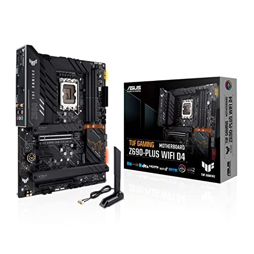 ASUS INTEL 第12世代CPU(LGA1700)対応 Z690 チップセット ATX ゲーミングマザーボード / TUF GAMING Z690-PLUS WIFI D4国内正規代理店品