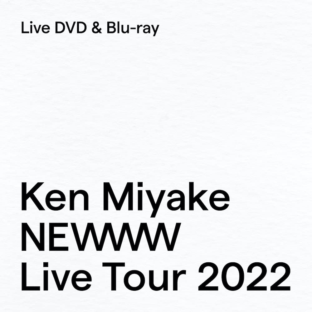 Ken Miyake NEWWW LIVE TOUR 2022(DVD2枚組) [DVD]