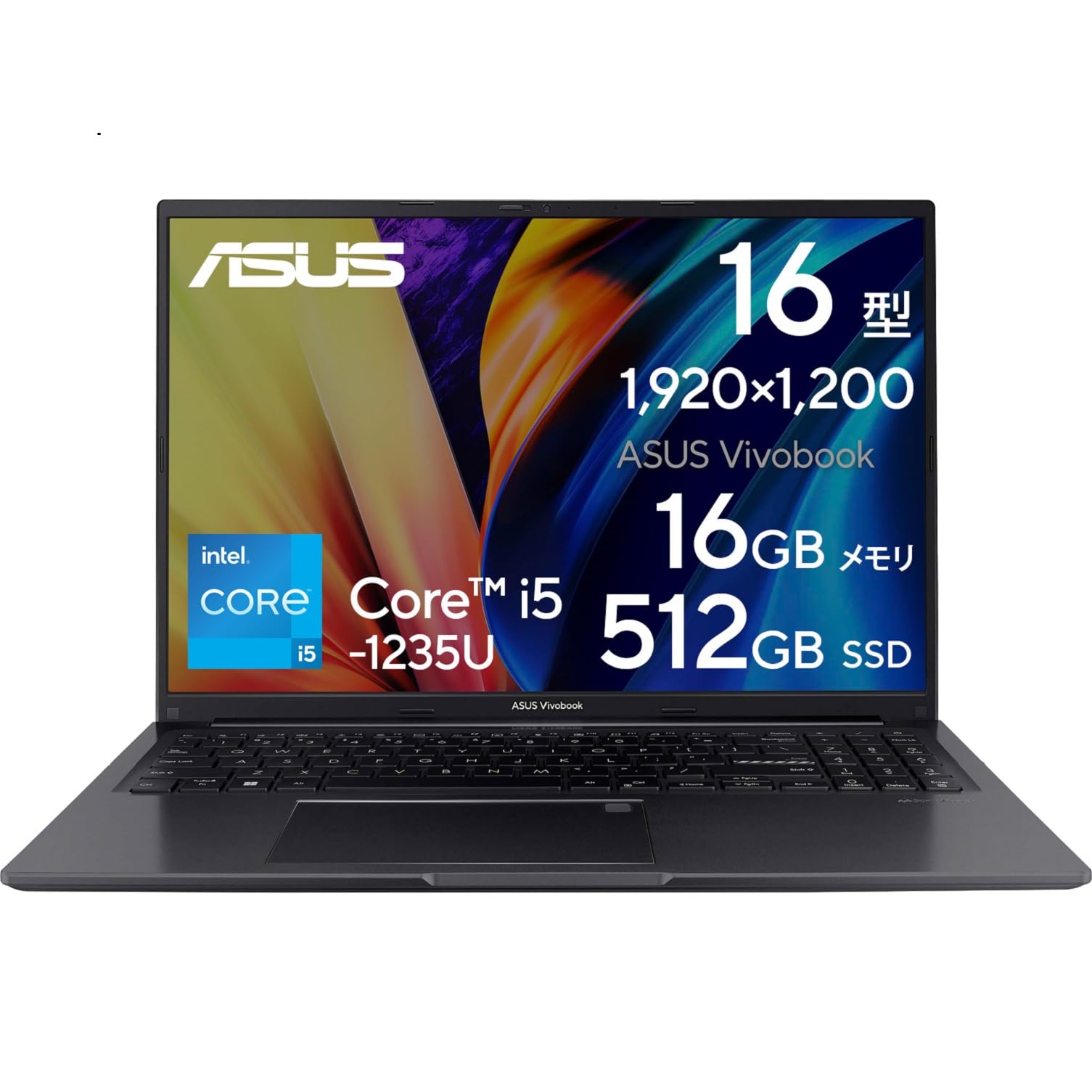 ASUS Ρȥѥ Vivobook 16 X1605VA 16 12 Core i5-1235U 16GB SSD512GB Windows11 Хåƥ꡼ư7.1 1.88kg ǥ֥å X1605ZA-MB429W