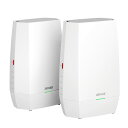 バッファロー WiFi ルーター 無線 LAN Wi-Fi 6 11ax / 11ac AX3000 2401+573Mbps メッシュWi-Fi ペアリング済み2台セット iPhone 14 / 13 / iPhone SE (第三世代) / Nintendo Switch / PS5 メーカー動作確認済み エコパッケージ WNR-3000AX4/2SN