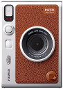富士フイルム(FUJIFILM) チェキ Evo ハイブリッドインスタントカメラ(インスタントカメラ/スマホプリンター/デジタルカメラ) instax mini Evo ブラウン INS MINI EVO BROWN C(2)