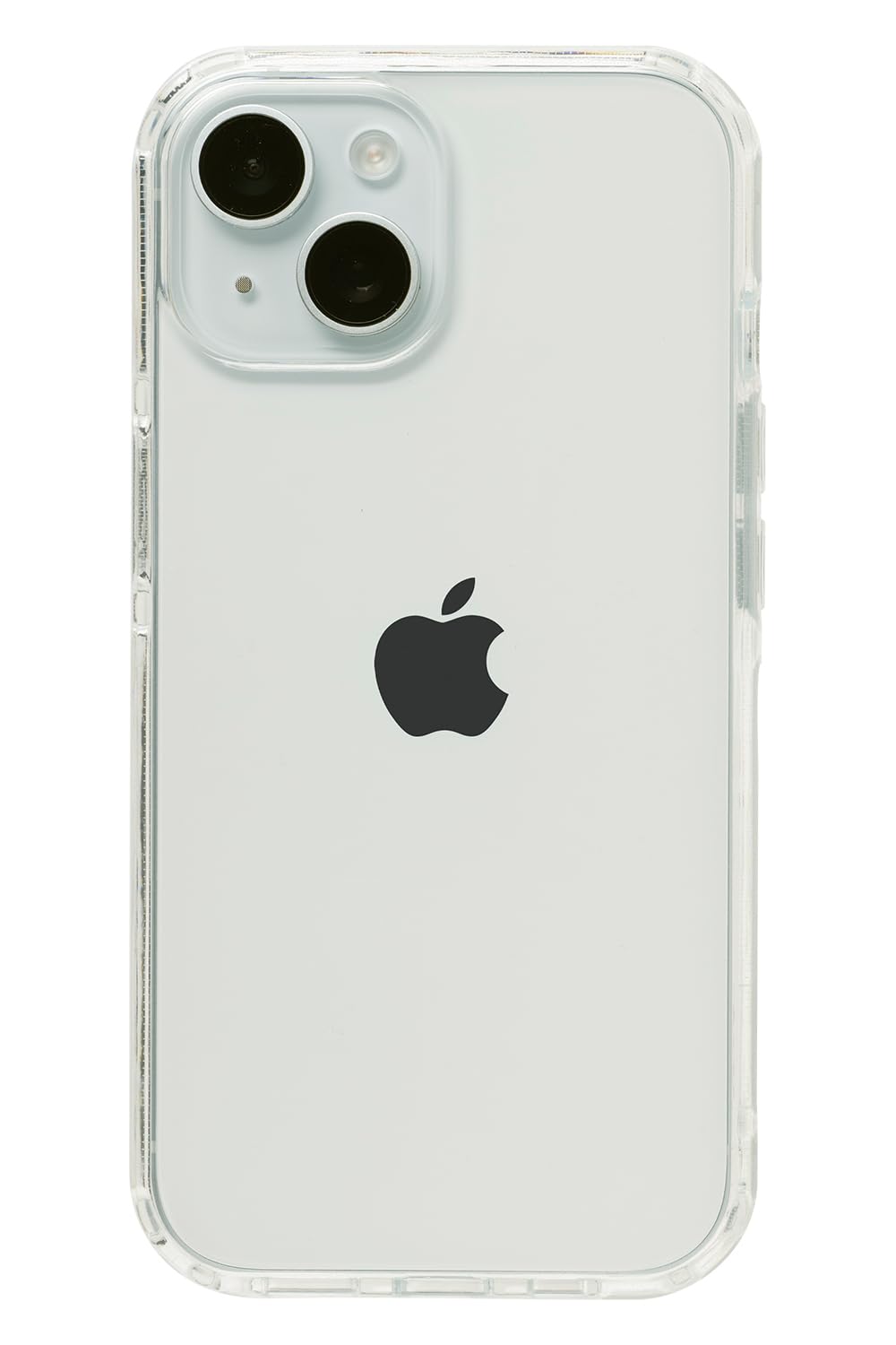 HIGHER iPhone 15 ケース ハイブリッドケース 耐衝撃 (クリア)スマホケース アイフォン15 用 iphone15 用 カバー 耐衝撃 透明 クリアケース ストラップホール
